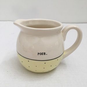 Rae Dunn saucer POUR.